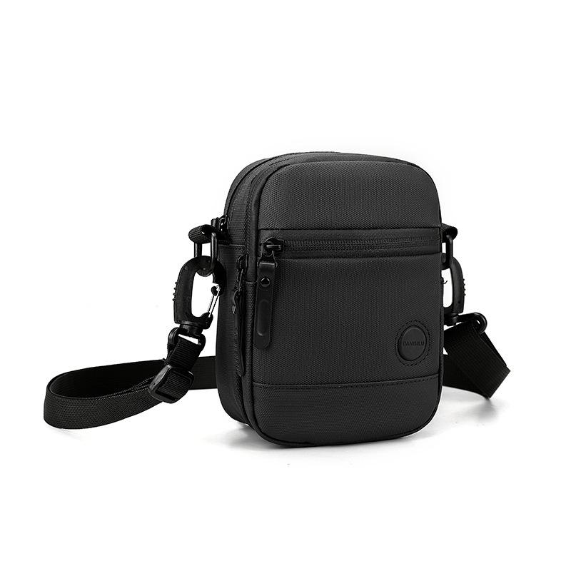 New men's messenger bag outdoor travel mobile phone bag men's small square bag casual large capacity shoulder light luxury