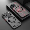 Colorful Bowknots Pattern Case For iPhone 17 Pro Max Magnetic For Magsafe Hybrid TPU+PC Matte Cover For iPhone 16 Pro Max 15 14 13 12 11 16E Air