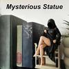 3D Handmade Resin Death Black Robe Bookshelf Figure Sitting Mysterious Statue Gothic Spooky Display Sculpture Desktop Home Decor