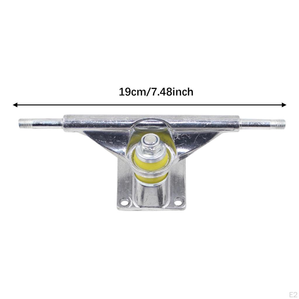 Skateboard Truck Bridge Steering Bracket for Outdoor Modification Silver 1pcs