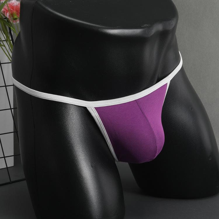 Men's Thong Sexy and Sexy Low Waist Thong Slim Strap Underwear
