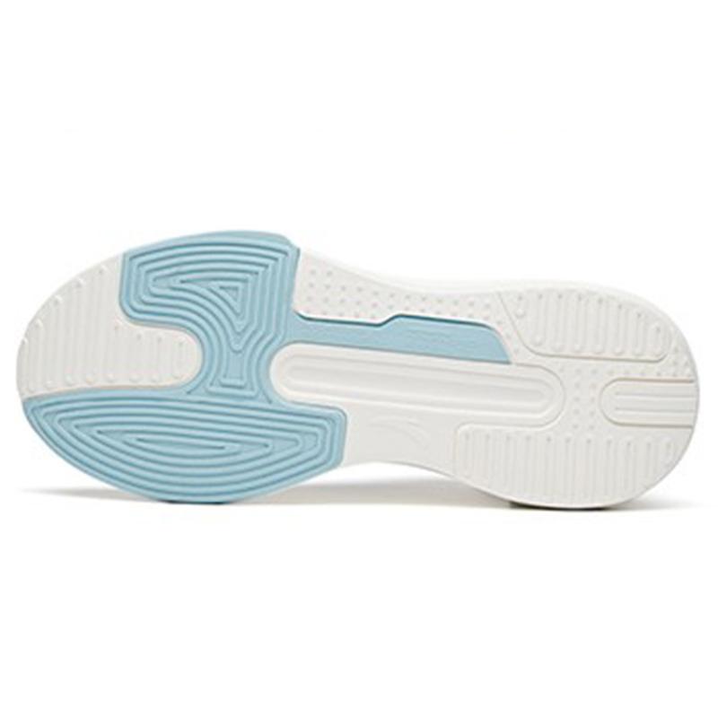 Anta C37 Series Anti-Slip Wear-Resistant Lightweight Breathable Low-Top Skateboard Shoes Men's White Gray Sneakers 912128081-2