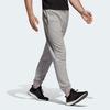Adidas Mh Bos Ft Logo Print Tapered Sweatpants Men Bottoms Light-Grey DT9959