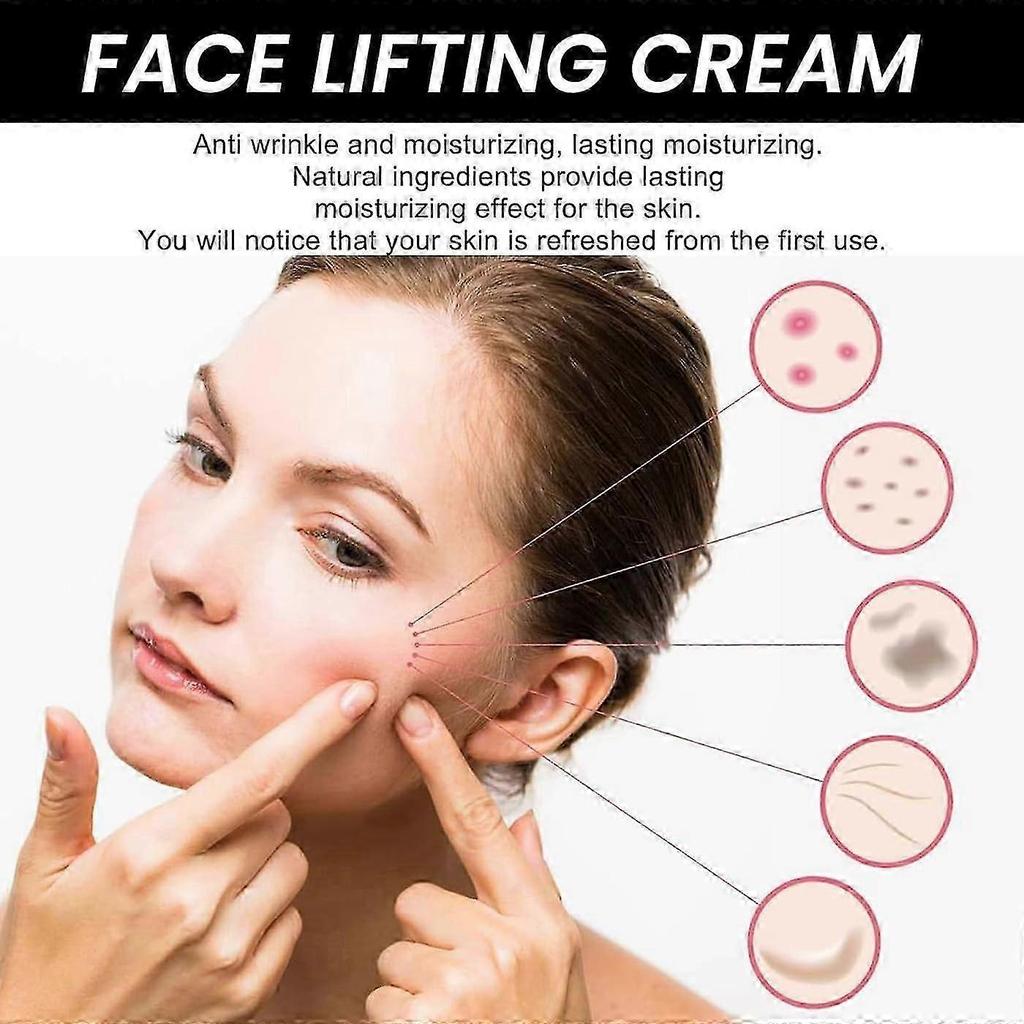 Multi-Power Firming Magic Cream, Multi-Power Firming Rich Cream,Face Firming Lift Magic Cream for Dry, Depleted, Loose Skin, Anti-wrinkle & Anti-aging