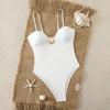 Fashion Strap Slim Fit Backless One Piece Bikini Swimsuit For Summer Beach