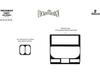 Panel Covers Wood for Peugeot 1007
