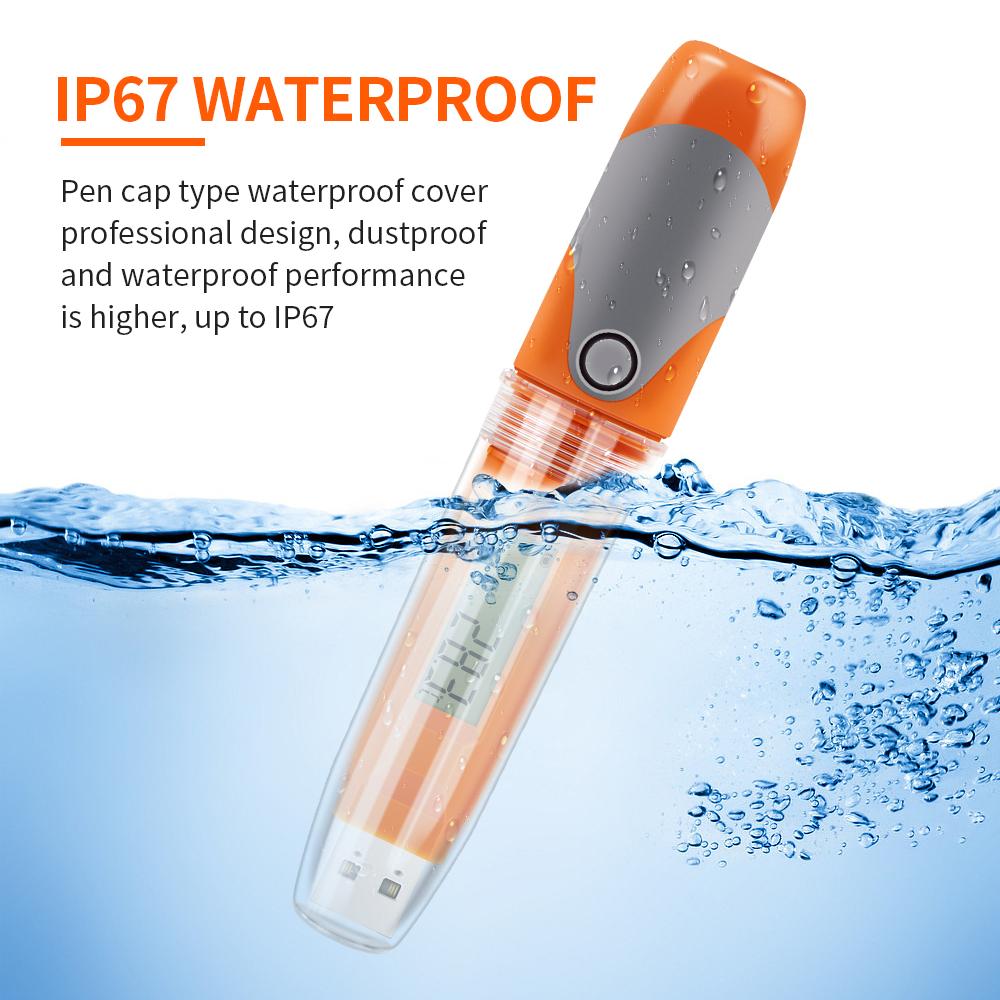 USB Temperature Humidity Data Logger with 32000 Points Recording Large Capacity Reusable RH TEMP Detector Elitech RC-51H