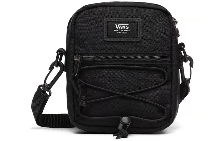 Vans Nylon Fabric Shoulder Bag, Crossbody Bag Regular Unisex Black VN0A3I5S6ZC