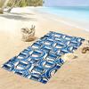 Hertha BSC Custom Name Print Beach Towel, Large Soft Quick Dry Towel for Beach Camping Swimming