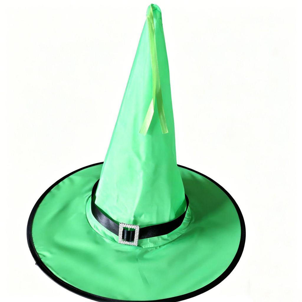 LED Light-up Witch Hat - Halloween Ghost Festival Decoration Prop
