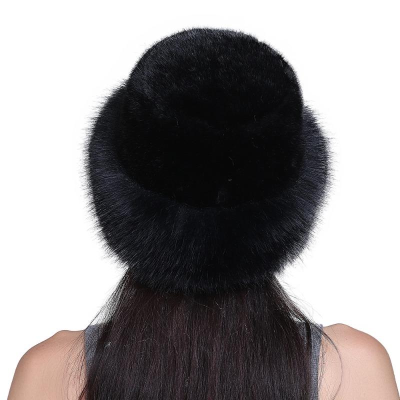 Women S Winter Plush Bucket Hat Ear Flap Warm Hat
