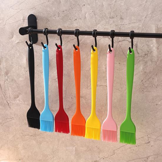 Pennello da cucina in silicone resistente al calore antiaderente senza giunture per BBQ lavabile in lavastoviglie per uso alimentare per cottura grigliatura
