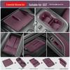 Silicone Pad Set for Xiaomi SU7: Three-Piece Car Interior and Cup Holder Accessory.