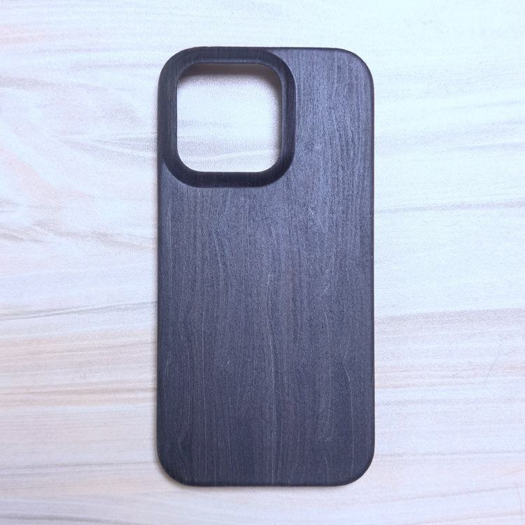 Hülle aus Holz für iPhone 14 Pro Max - Schutzhülle aus Massivholz, Hartschalen-Apple-Hülle
