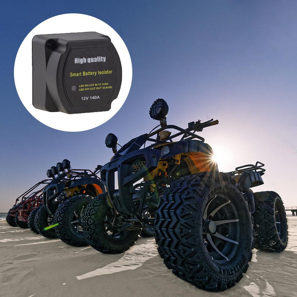 140 Amp Dual Battery Isolator Sensitive Battery Isolator Kit for Boats Camper Truck