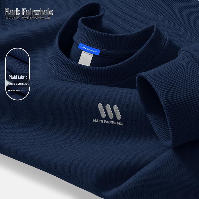 Mark Fairwhale Men s Loose Fit Round Neck Sweatshirt 3XL