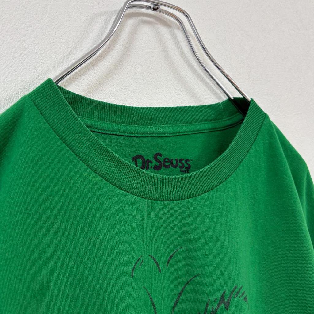 [USED] XLUS Vintage Anime T-Shirt Dr. Seuss The Grinch Picture Book Movie