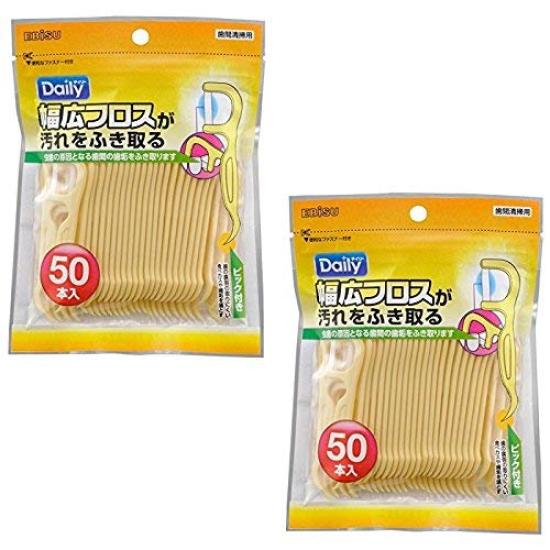 

Ebisu Daily Wide Floss 50 шт. [Оптовая закупка] [x2 шт.]
