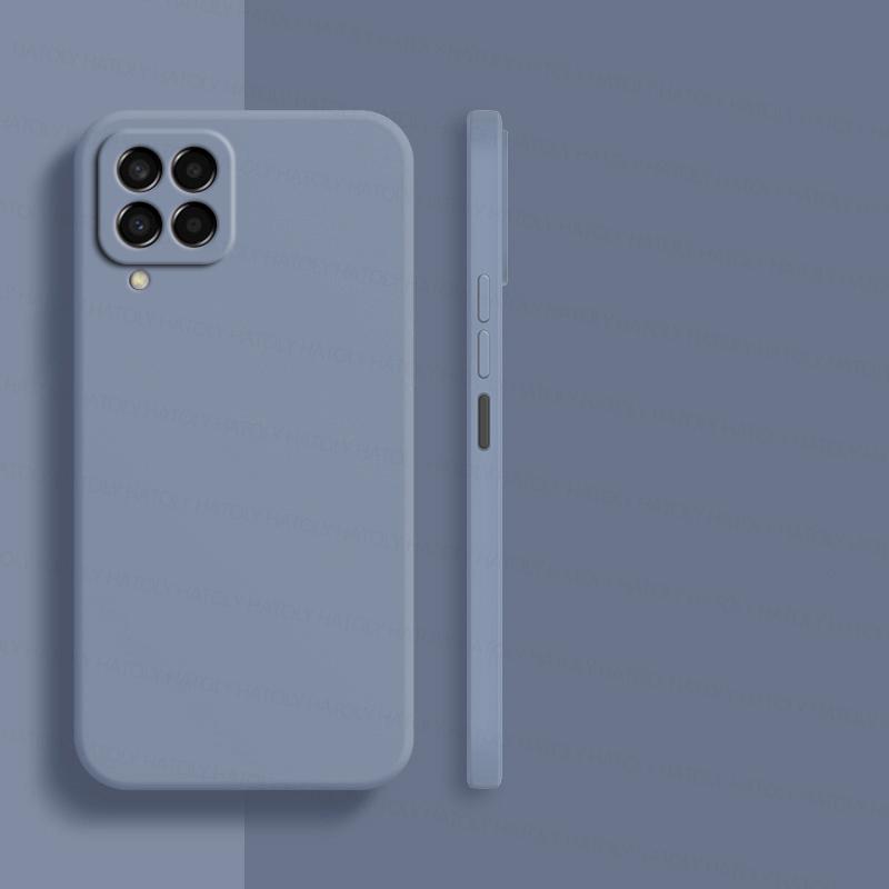 

Для Samsung Galaxy M53 5G Чехол Galaxy M23 M33 M53 Чехол TPU Противоударный Жидкий Силиконовый Телефон Задняя Крышка Для Samsung Galaxy M53 5G For Samsung M53 5G