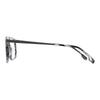Vintage Men and Women Full Rim Square Double Bridge Large Acetate Metal Glasses Frame For Optical Prescription Lenses