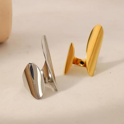 1pc Minimalist Simple Rings for Women Couples French Smooth Party Jewelry Gift Accessories