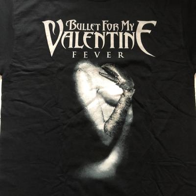 Bullet For My Valentine Band Cotton Black Full Size Men Women Shirt Unisex T-Shirt
