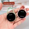 New Fashion LED Mini Electronic Watch Student Exam Special Waterproof Keychain Flashlight Strap Week Display