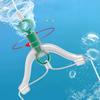 1Pc Anti-Tangle Figure-8 Snap Swivels with Spring, Anti-Tangle Bead Split Ring Connectors