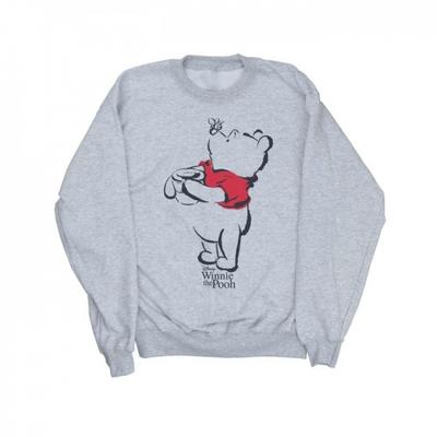 Womens/Ladies Winnie The Pooh Drawing Sweatshirt