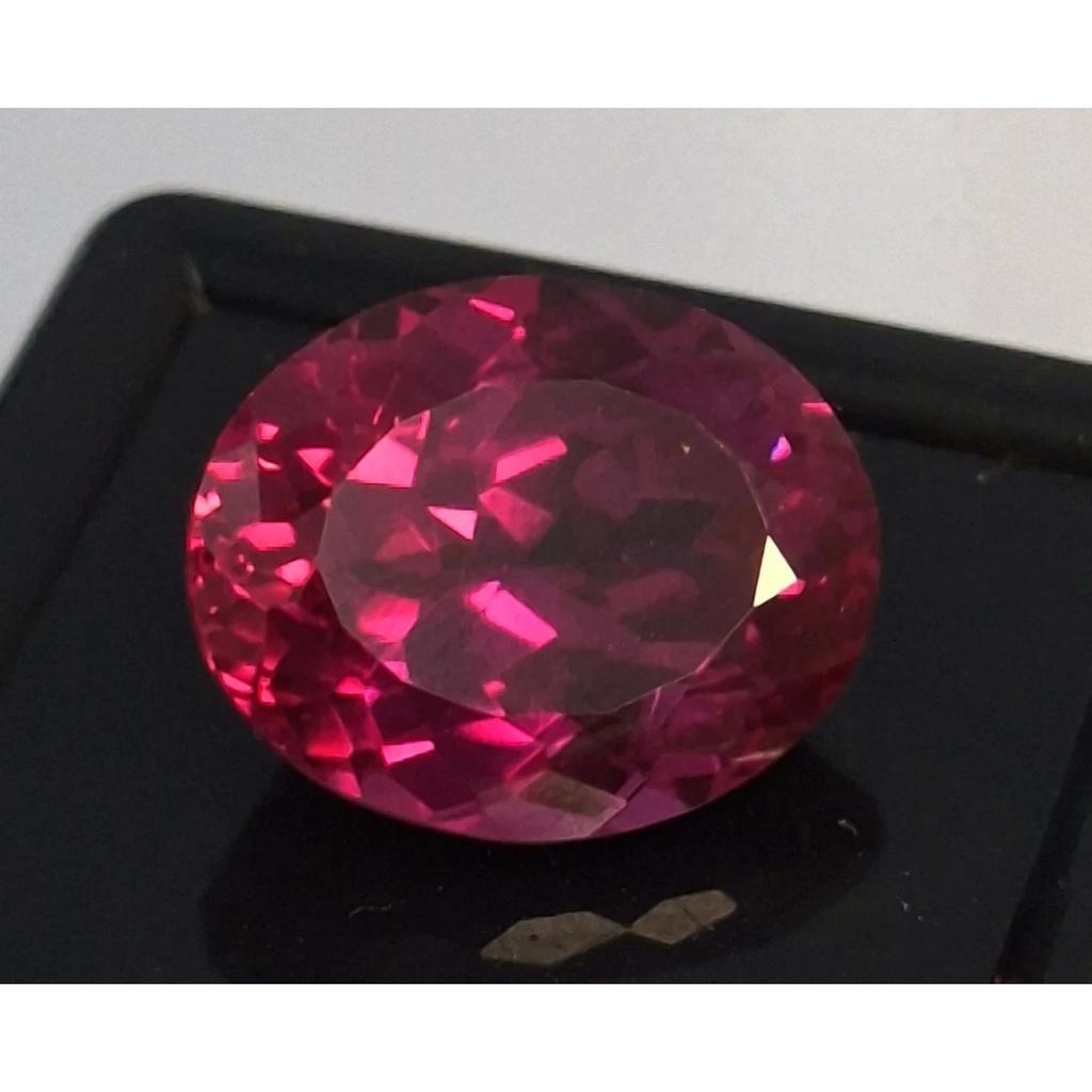 Pink Ruby Mozambique Natural 11-13 Ct Oval Cut Beautiful Certified Gemstone
