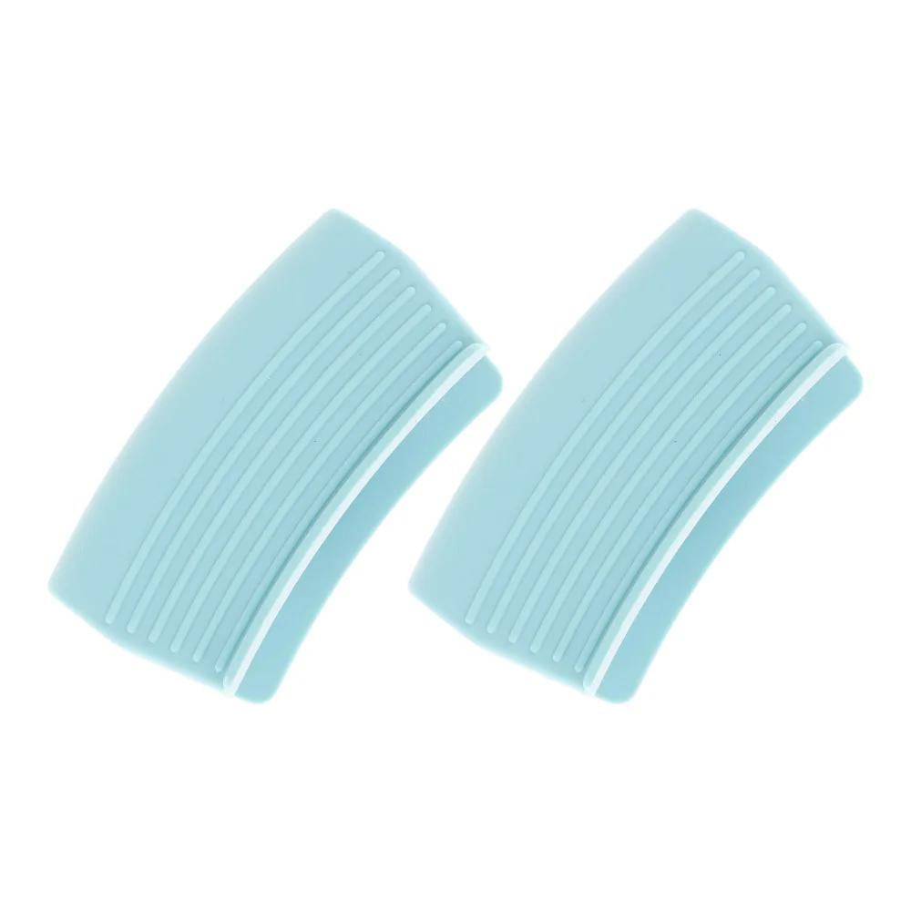 Two packs Sale Heat Resistant Silicone handle pot ear clip Pot Handle Non-Slip Potholders for Cast Iron Pans Kitchen gadgets