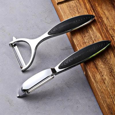 Grattugia per verdure Coltello per sbucciare frutta e verdura Utensili da cucina Multifunzione in acciaio inox Utensili per uso domestico