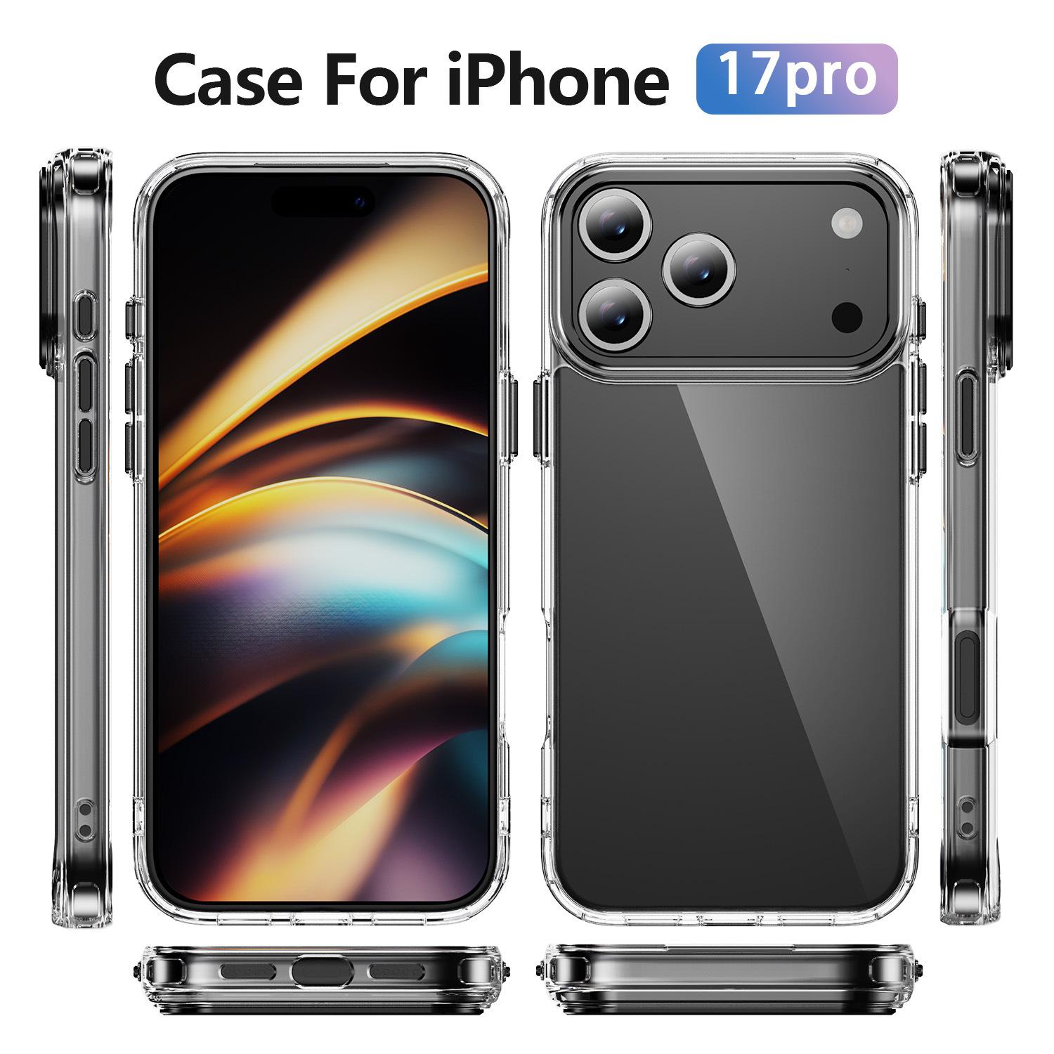

Transparent Phone Case Resistant To Yellow for Apple 17 Phone Case, Luxurious and High-end Lens Anti Drop for IPhone 16 Phone Case For iPhone7 Plus