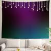 Northern Lights Wall Tapestry,View Over A Lake Green Storm Cloud Sky Wall Hanging Large Tapestry Decoration Polyester Fiber