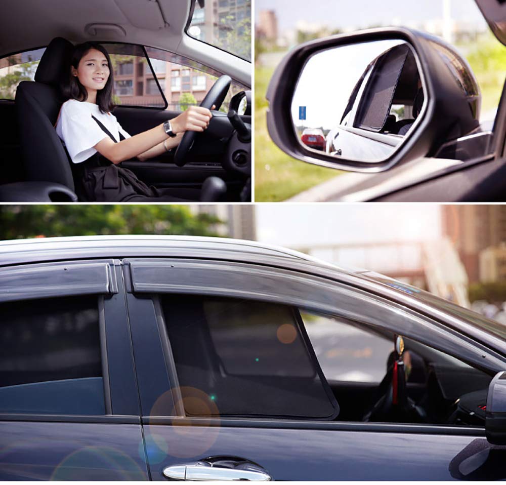 Domestically Inspected and Mesh Curtains for Forester and SK5 and Blackout Car UV Easy Installation and Light and Sun Set of (BUNKIKI) Shipped.