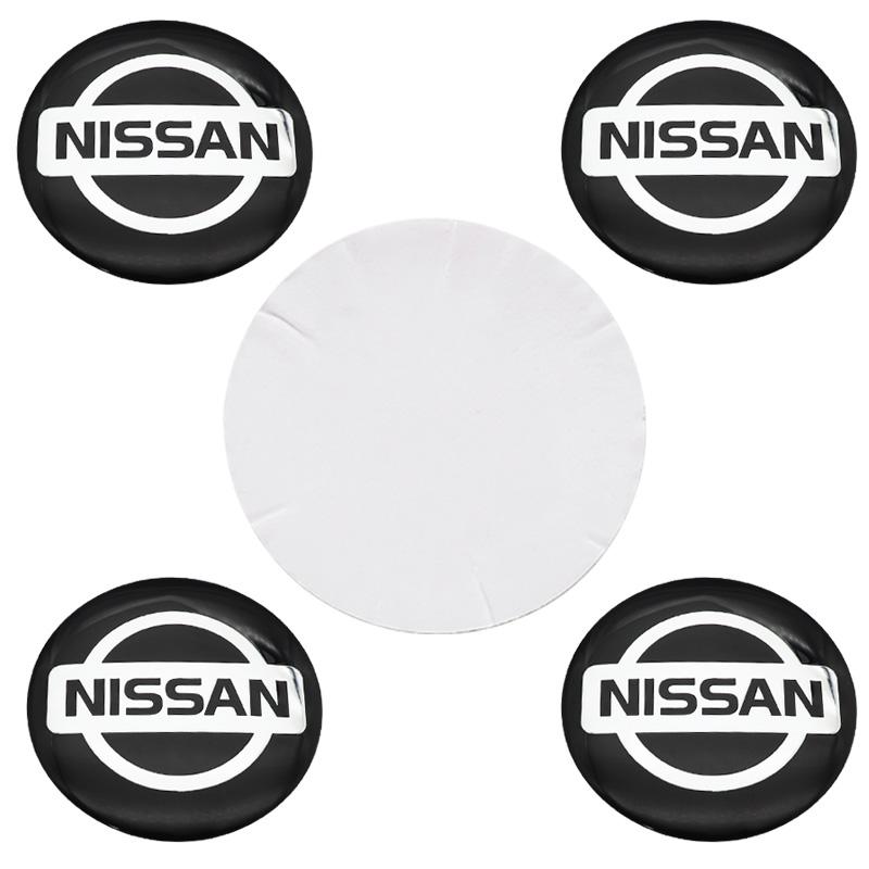 Nissan 54mm 56mm 60mm 65mm Car Wheel Emblem Wheel Center Hub Cap Auto Rim Refit Dust-proof Badge Covers Sticker Accessories