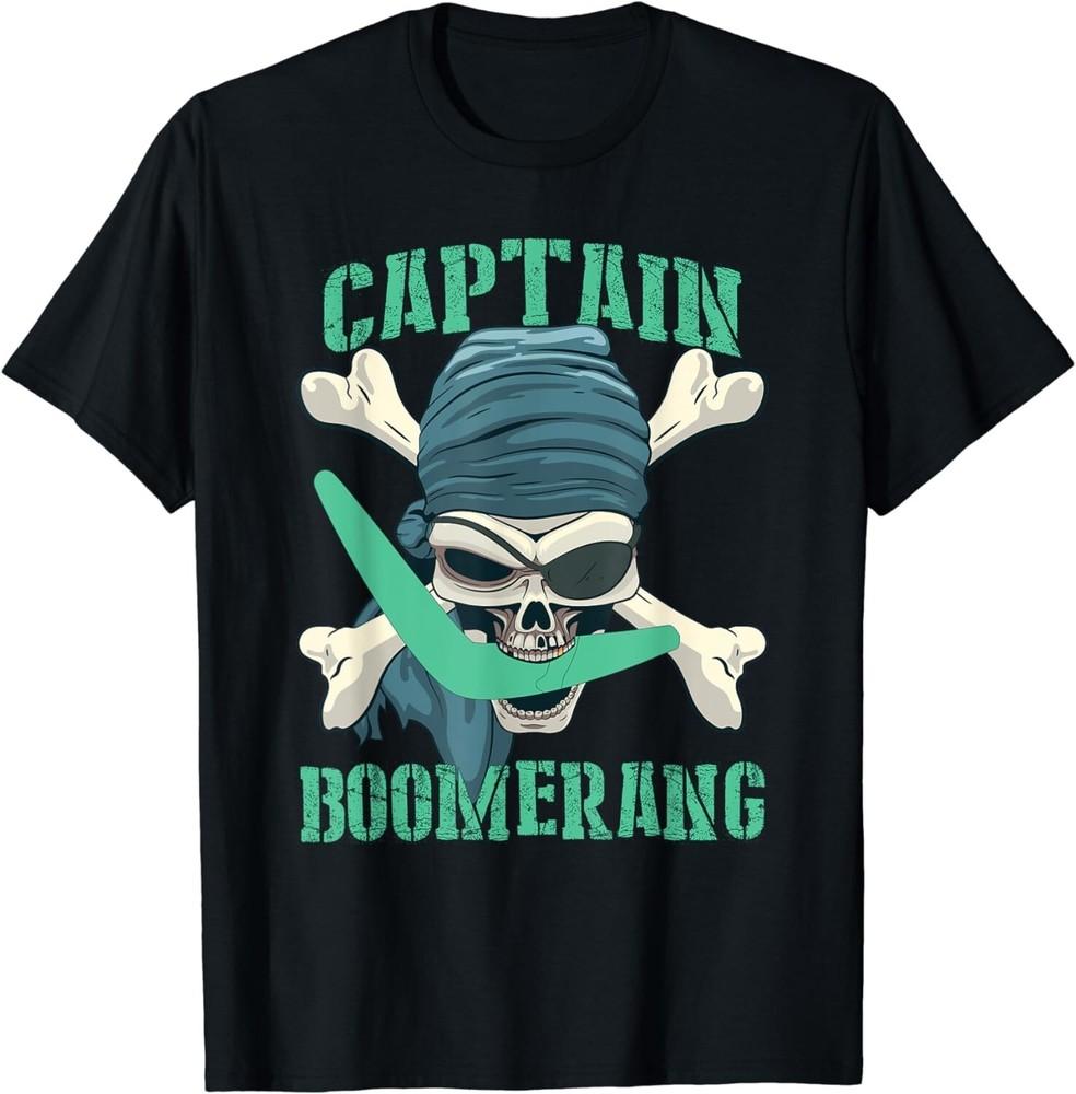 

Captain Boomerang Graphic Boomerang Throwing Sport Australia Gift Unisex T-Shirt S