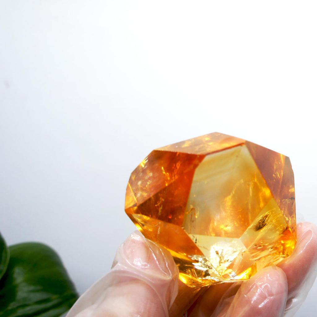 Citrine Natural Quartz Carefully Mineral Feng Good Decorative New Ornament [TANAKA YA] Crystal, Selected, High-Quality, Fortune-Bringing,