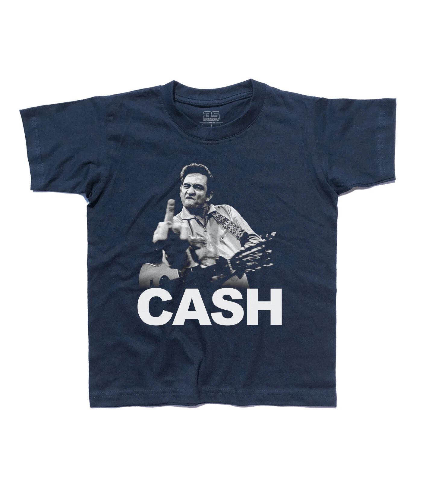 T-Shirt Bébé Johnny Cash Finger F*** Folsom Prison I Walk The Line Ring Of Fire 120