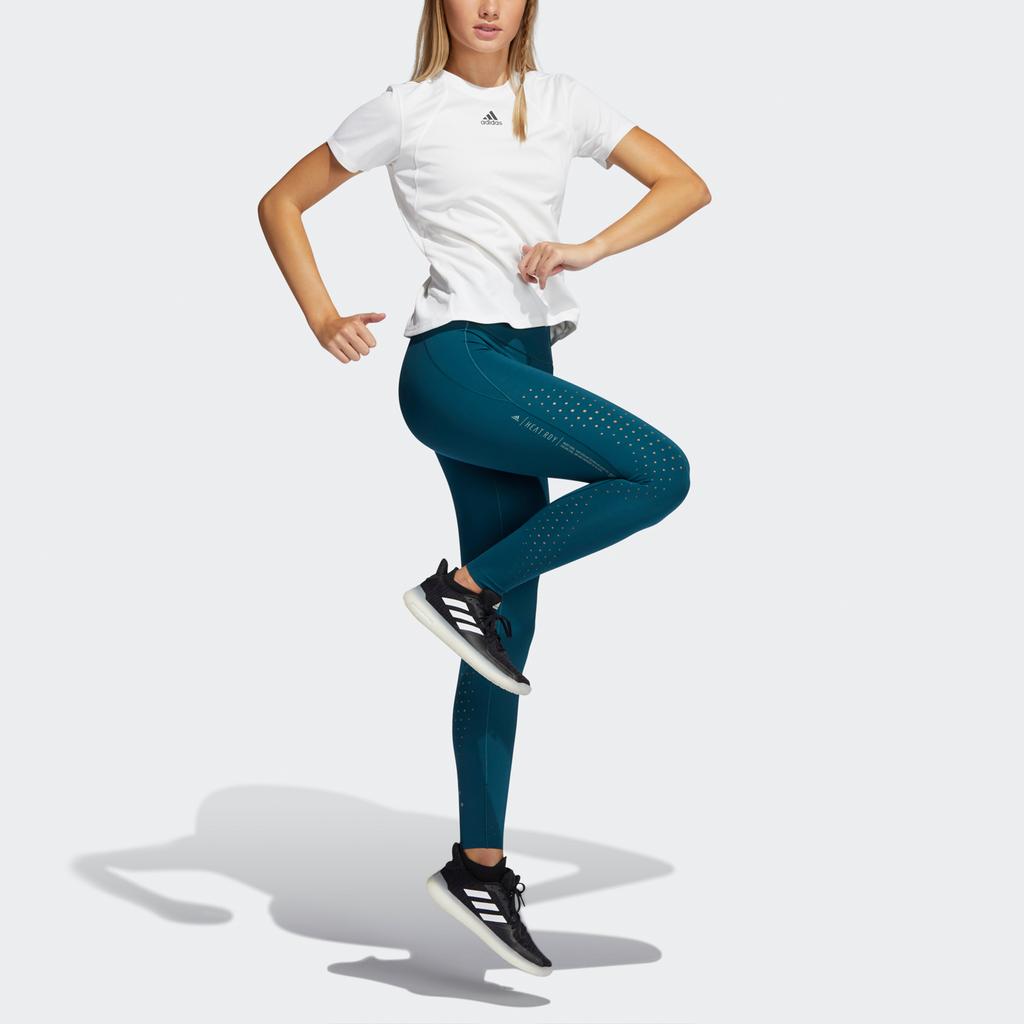 Adidas Heatrdy Focus T High-Intensity Training Quick-Dry Short-Sleeve Tee Women Tops White H20748