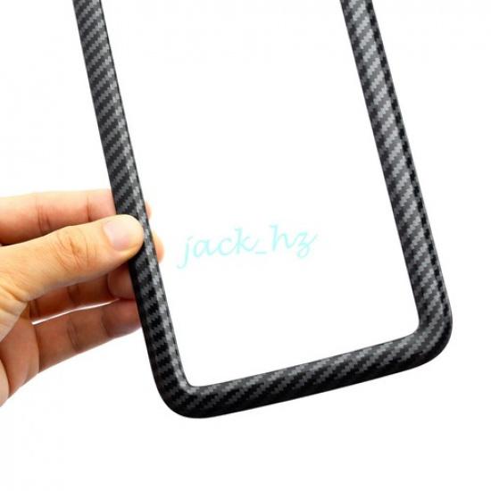 For -2025 Suzuki Jimny Carbon Fiber Rear Bumper Fog Light Cover Lamp Trims