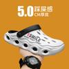 Slippers men's 2025 summer men's fashion bag head hole shoes outdoor casual cool slippers two wear Korean version of beach shoes