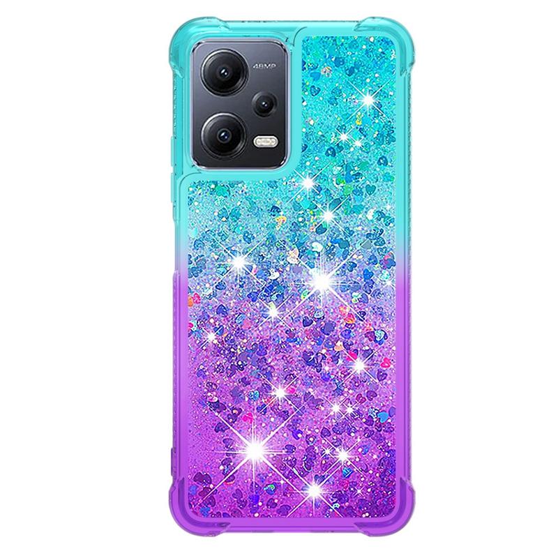 Redmi Note 12 Pro Case For Funda Xiaomi Redmi Note 12 Pro Cover Quicksand Dynamic Liquid Case On Redmi Note12 12Pro Phone Cases