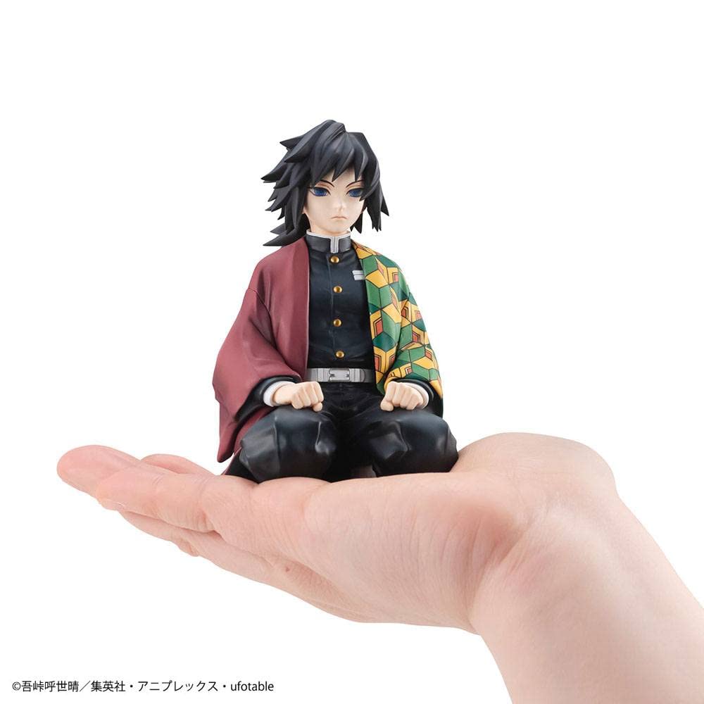 Series Demon Kimetsu No Yaiba Tenohira Approximately 75mm PVC Painted Finished Figure MH83025 G.E.M. Slayer Giyu-san