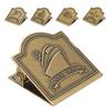 Brass  Clip Vintage Decorative Strong Clamping Force Book Clip for Journal Notebook Drawing Pa