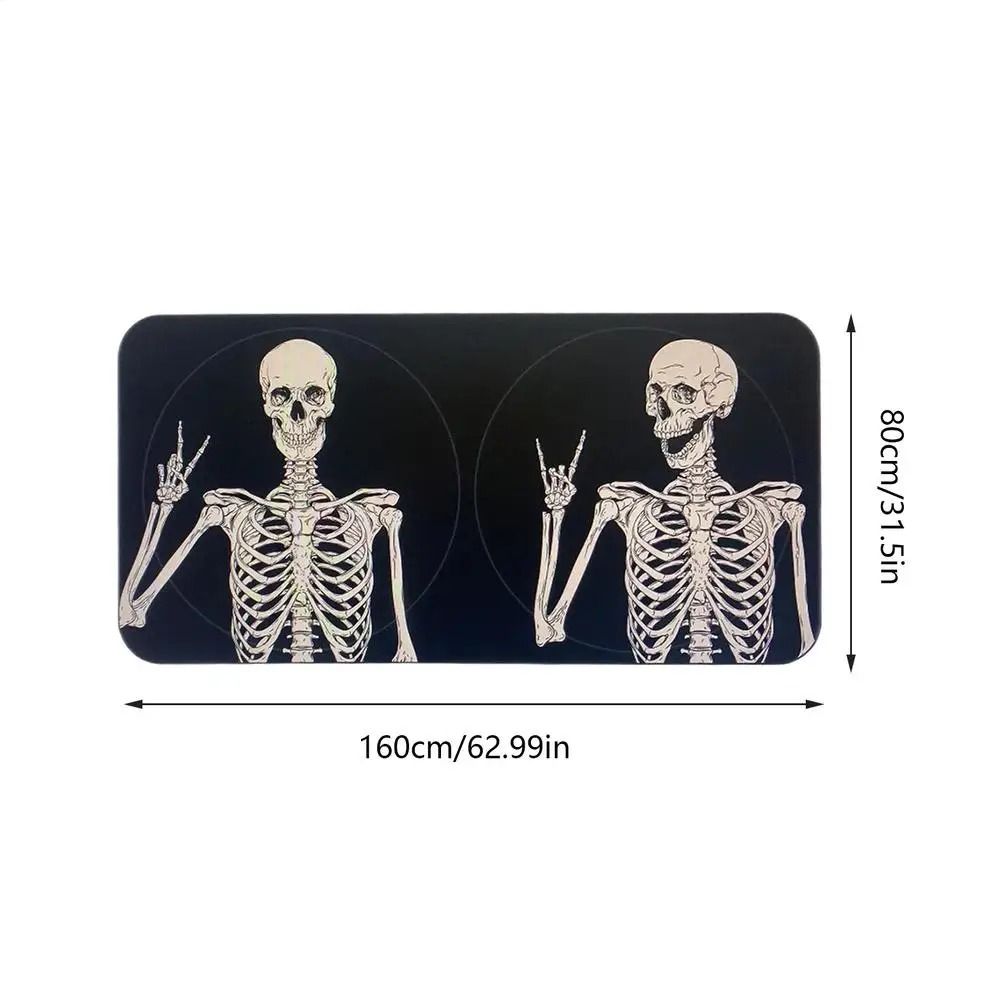 Skull Pattern Car Windshield Sun Shade Car Protection Car Front Window Cover  Summer