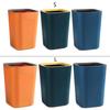Trash Can,Trash Can Press Trash Bag Waste Paper Basket Garbage Container for Home Kitchen Living Room Office Bathroom Trash Bucket,