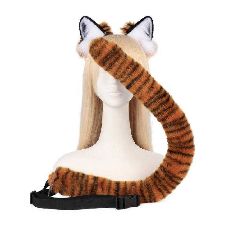 Tigeres Cosplay Costume Tigeres Ears Tail Halloween Tigeres Ear Headband Tail