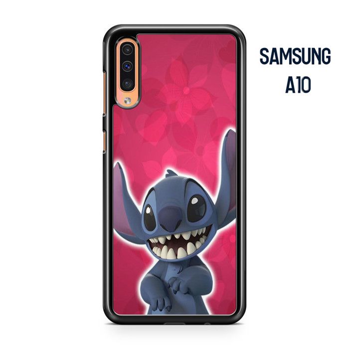 Cover per telefono - COVER PAZZA - Samsung Galaxy A10 - Stitch - Semirigida - Nera nero