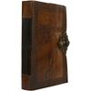 Vintage Travel Leather Journal Men Women Genuine Leather Sketchbook with Lock